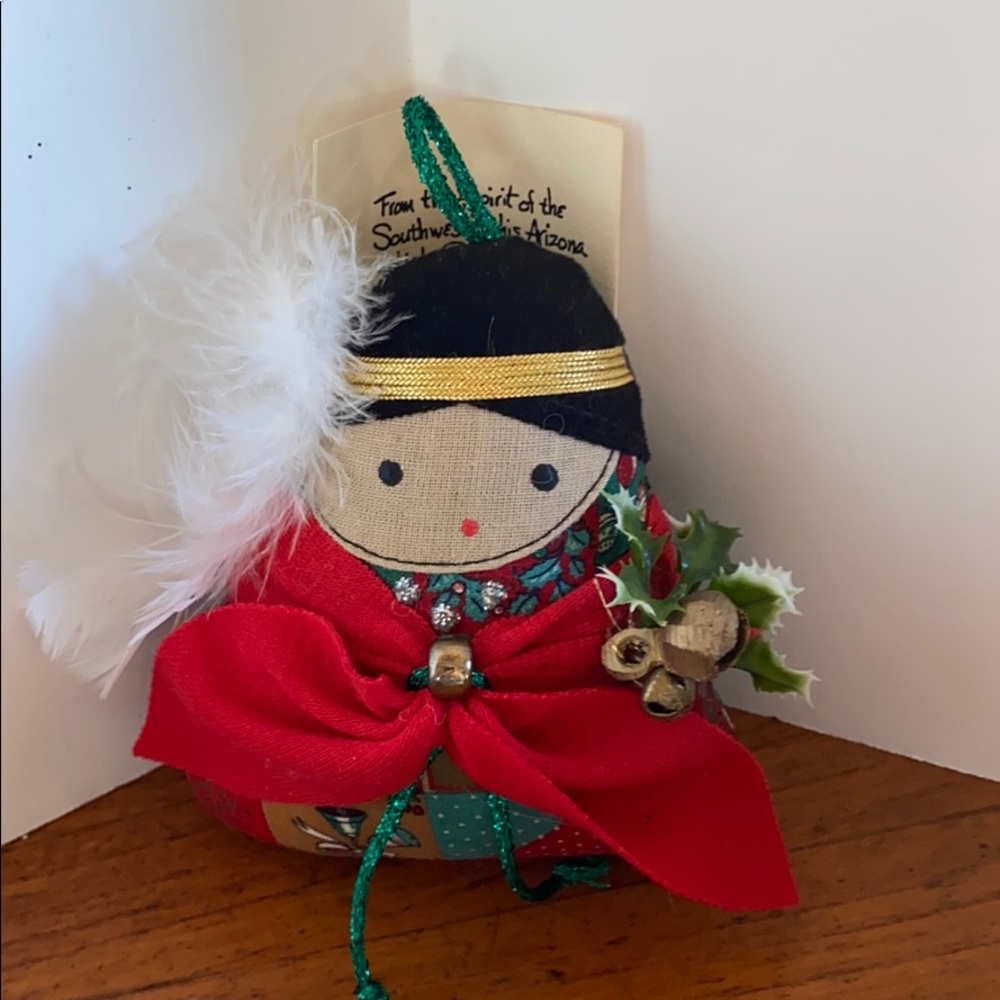 VTG Sue Malinski Wini Doll handmade ornament